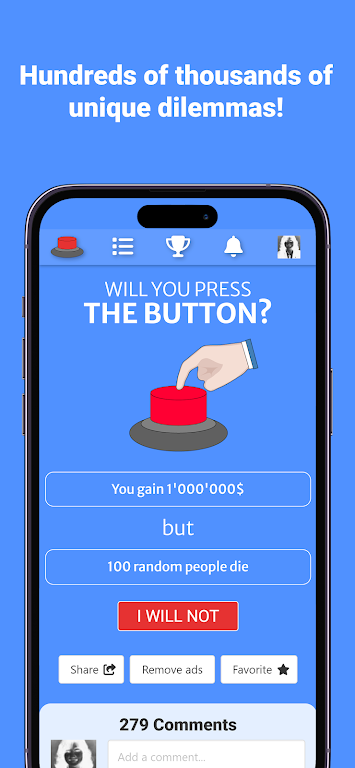 Will You Press The Button? Screenshot1