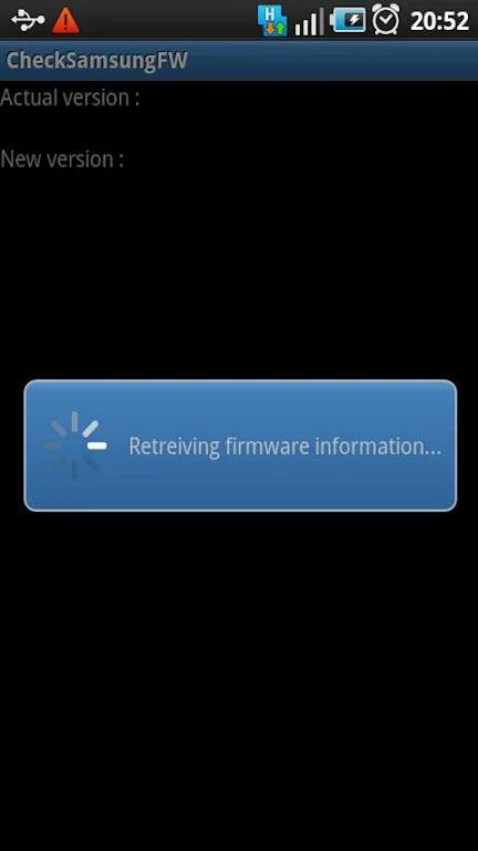 Samsung Firmware Screenshot1