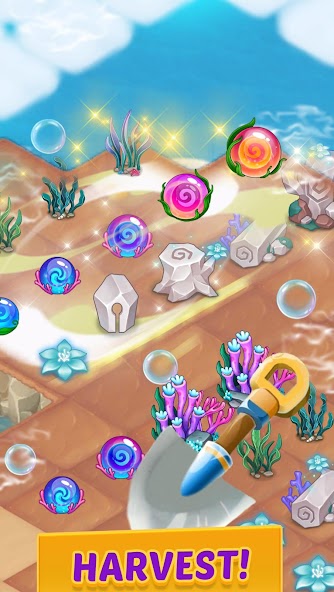 Merge Mermaids-magic puzzles Mod Screenshot2