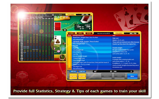 BlackJack Roulette Poker Slot Screenshot3