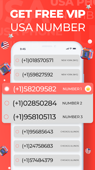 USA Phone Number Receive SMS Mod Screenshot2