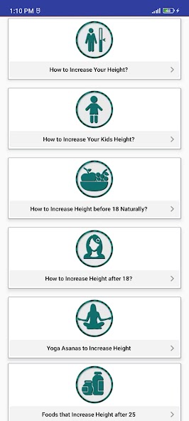 Height Increase Diet & Tips Mod Screenshot1