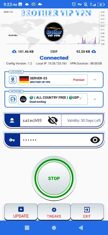 BROTHER VIP VPN Screenshot4