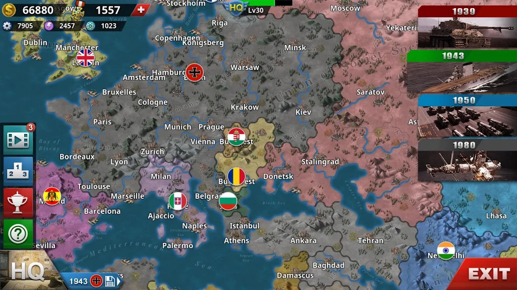 World Conqueror 4-WW2 Strategy Mod Screenshot2