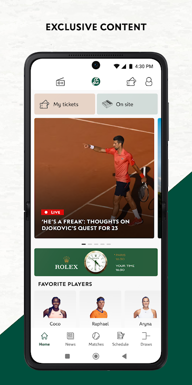 Roland-Garros Official Screenshot3