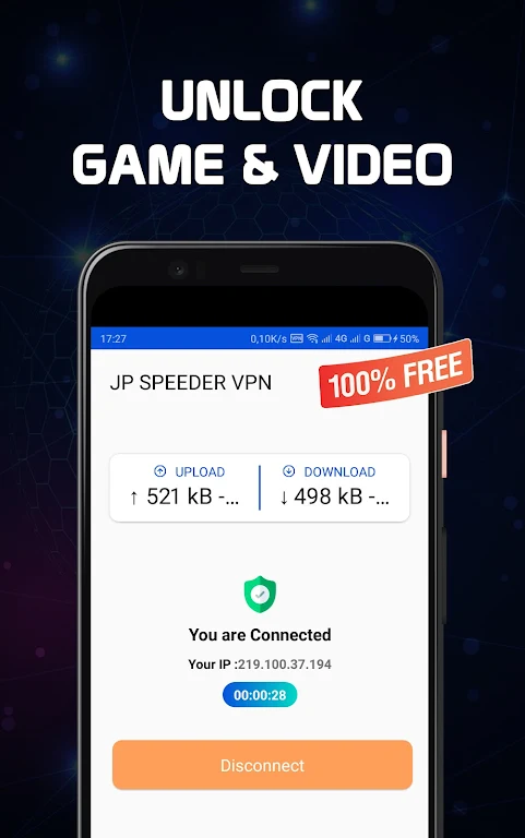 SPEEDER VPN - No Root Screenshot3