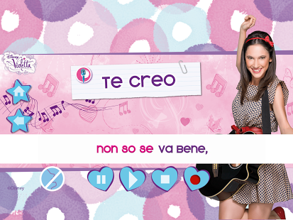 Violetta Digital Card - España Screenshot2