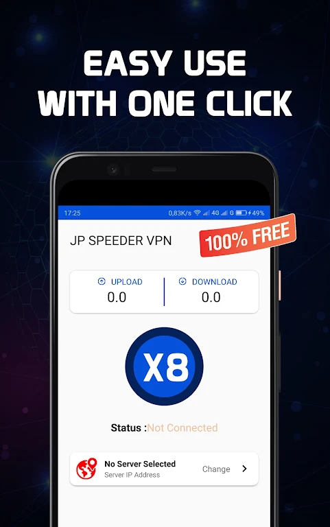 SPEEDER VPN - No Root Screenshot4