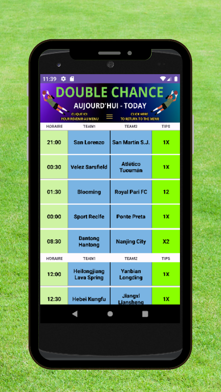 Football Double Chance Screenshot1