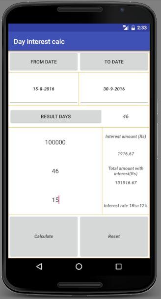 Day interest calc Screenshot2