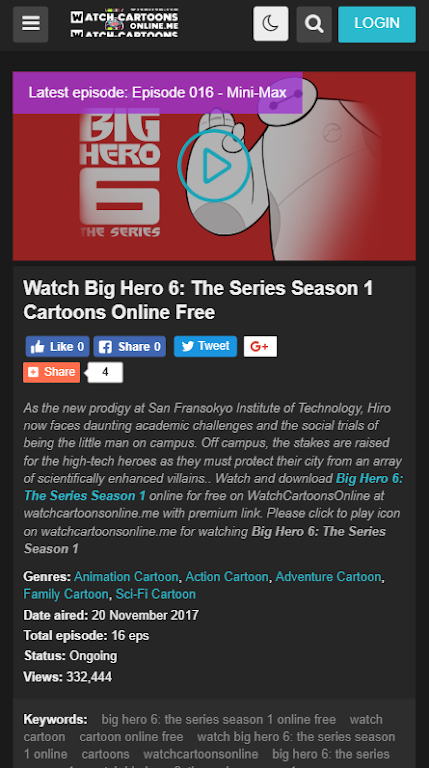 Watch Cartoons Online Screenshot4