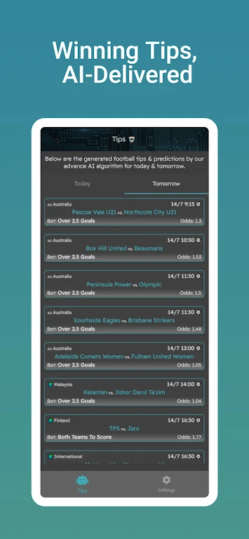 AI Betting Tips Screenshot2