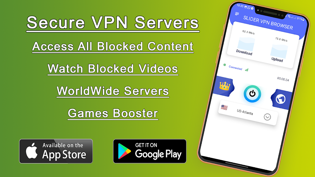 Slider Vpnفیلتر شکن پرسرعت قوی Screenshot1