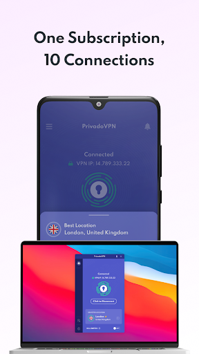 PrivadoVPN - VPN App & Proxy Screenshot1