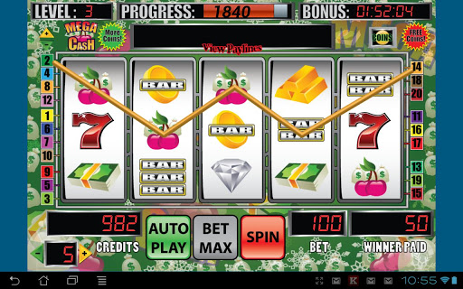 Mega Cash Slot Machine Screenshot2