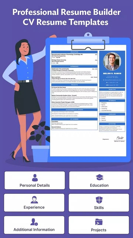 Professional Resume Builder Screenshot2