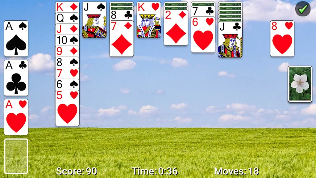 Classic Solitaire NETFLIX Screenshot3