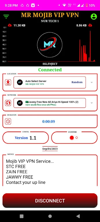 MR MOJIB VIP VPN Screenshot4