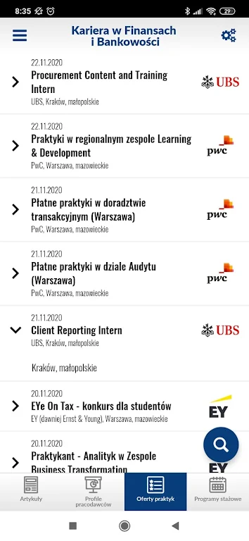 Przewodnik Kariera w Finansach i Bankowości Screenshot4