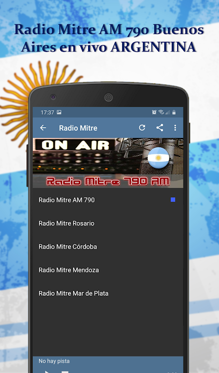 Radio Mitre AM 790 Argentina Screenshot1