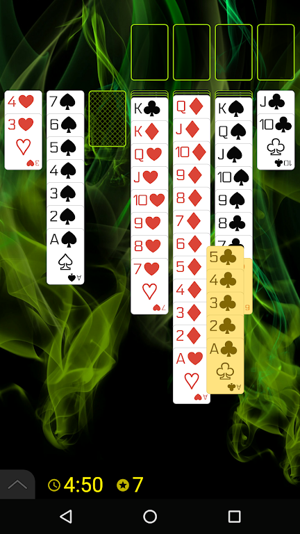 Spiderette Solitaire Screenshot2