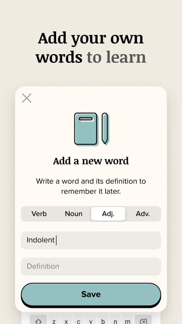 Vocabulary - Learn words daily Mod Screenshot5