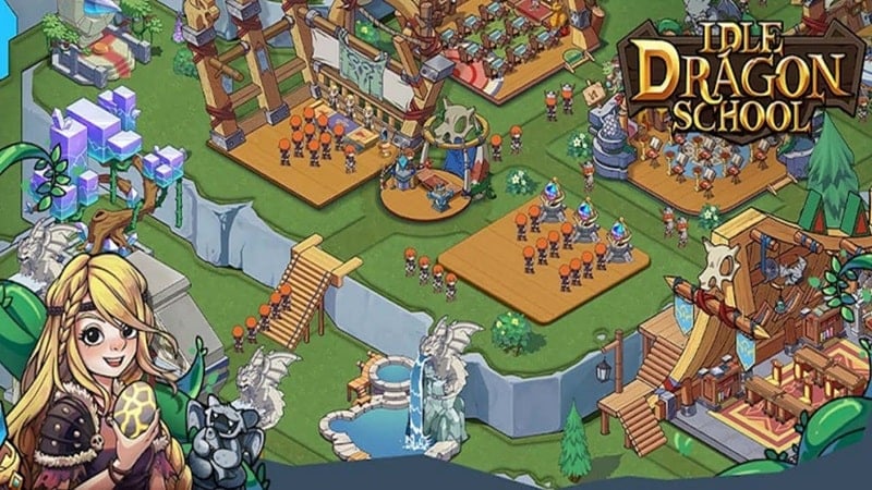 Idle Dragon School Screenshot1