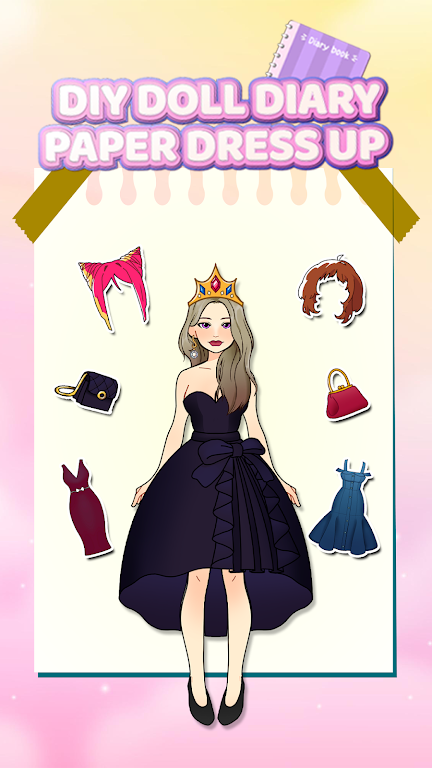 DIY Doll Diary: Paper Dress Up Mod Screenshot2