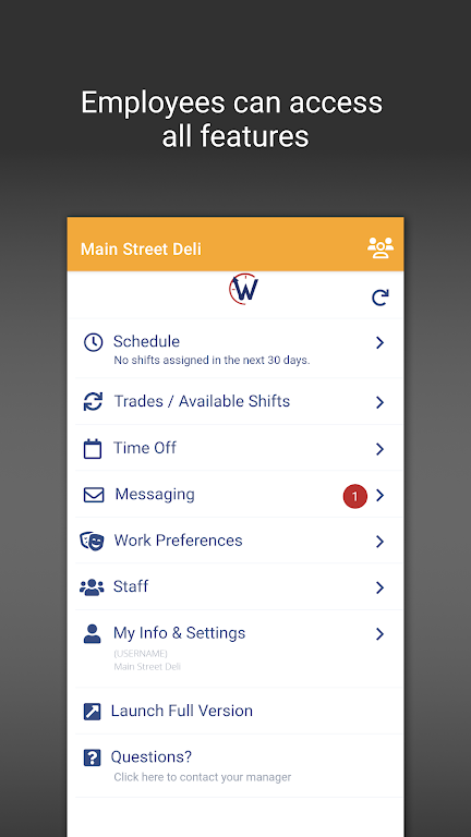 WhenToWork Employee Scheduling Screenshot3