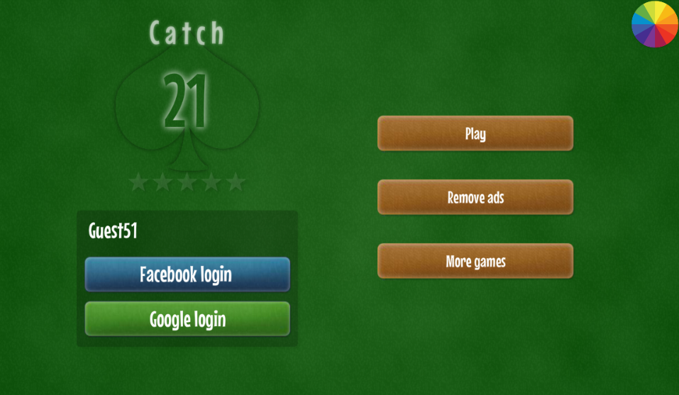 Catch 21 Blackjack Solitaire Screenshot1