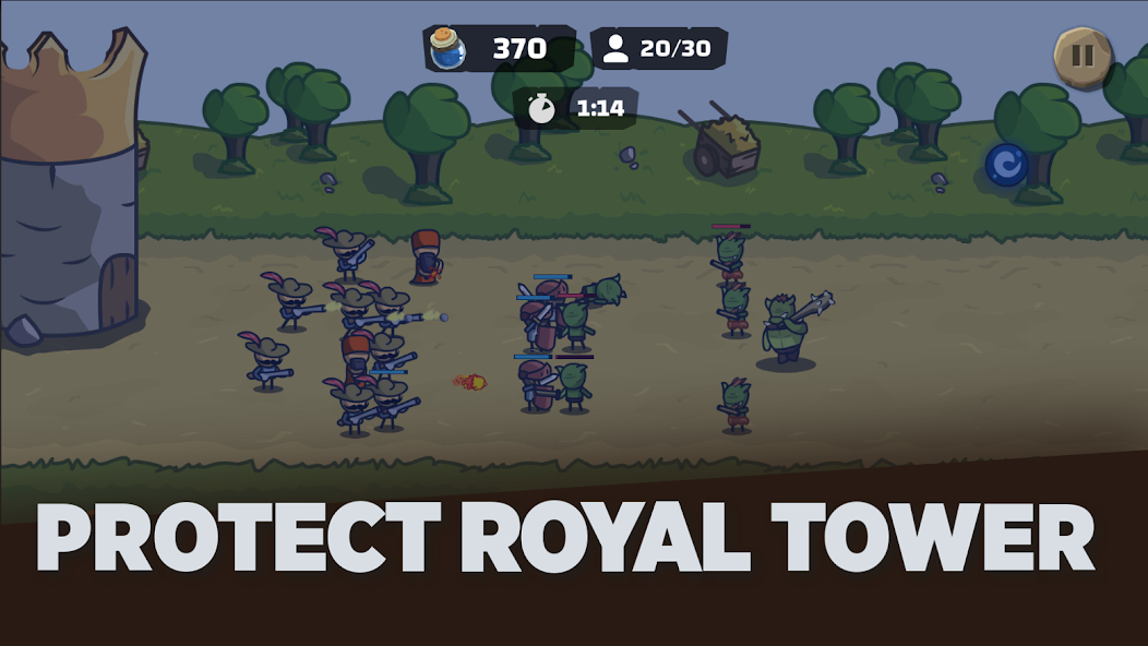 Tower Royale: Stick War Online Mod Screenshot2