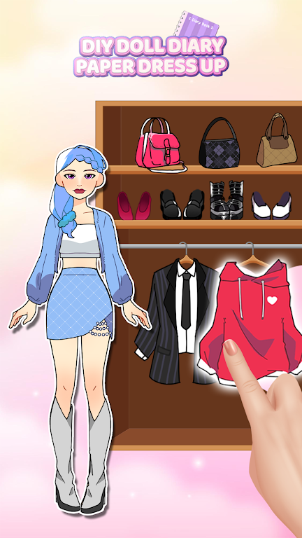 DIY Doll Diary: Paper Dress Up Mod Screenshot1