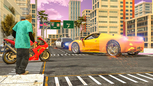 Crime Cars Mafia Street Driver War: Gangster Games Screenshot3