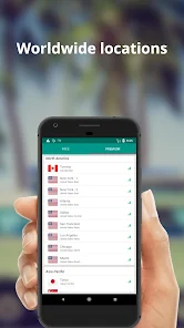 Surf VPN - Unlimited Free VPN Proxy Screenshot3