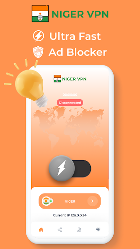 Niger VPN - Fast Private Proxy Screenshot2