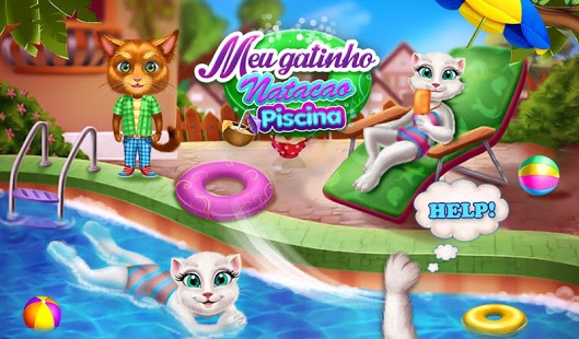 My Kitty Swimming Pool Screenshot1