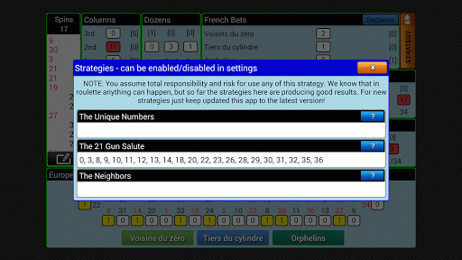 Smart Roulette Tracker Screenshot2