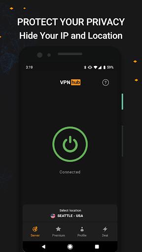 VPNhub - Secure, Private, Fast & Unlimited VPN Screenshot4