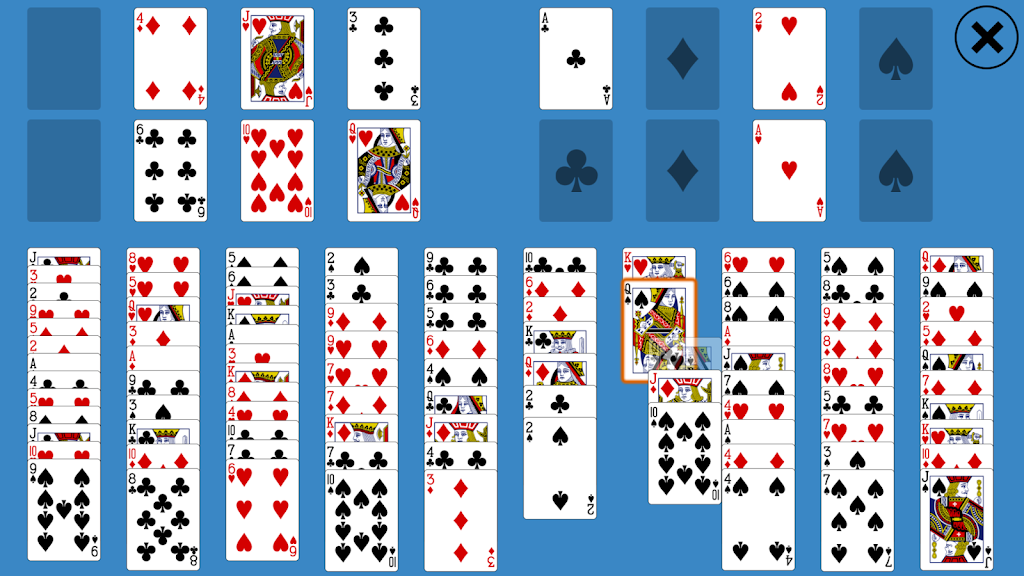 Solitaire FreeCell Two Decks Screenshot3