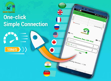 Zam VIP NET - Secure Fast VPN Screenshot1