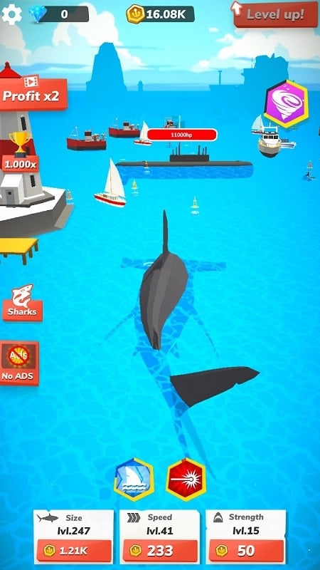 Idle Shark World Screenshot4