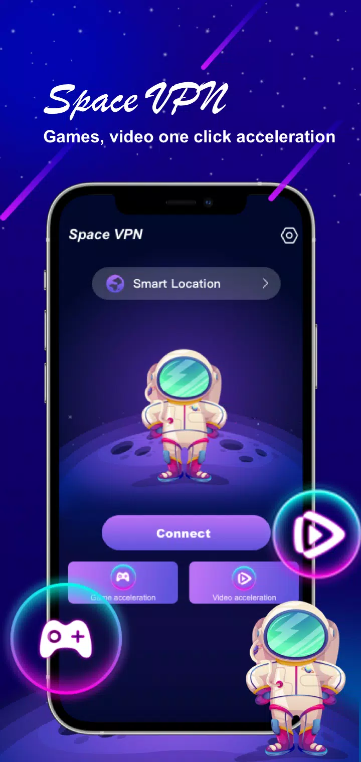 Space VPN - Fast Proxy Screenshot3