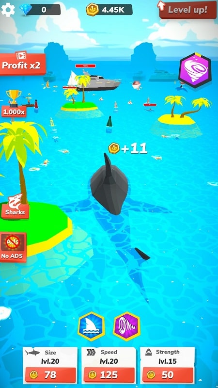 Idle Shark World Screenshot2