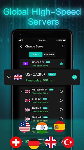 VPN GO - Private Internet Access, Fast, Free Screenshot3