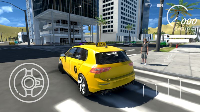 Taxi Driver: City Driving SIM Screenshot1