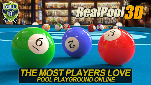 Real Pool 3D - Play Online in 8 Ball Pool Screenshot1