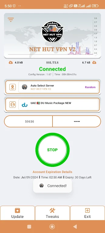 NET HUT VPN V2 Screenshot1