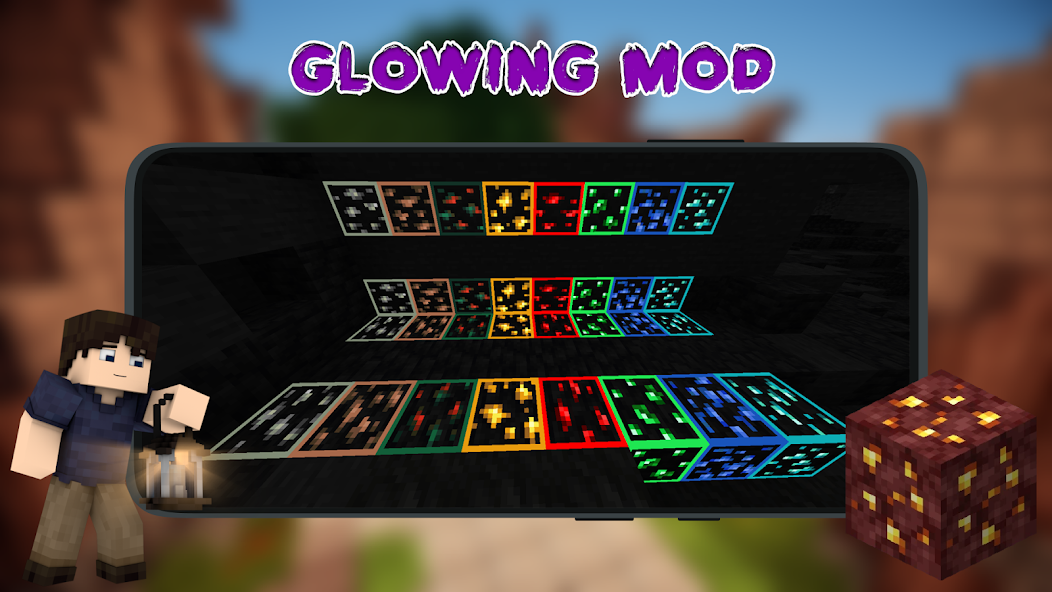 Glowing Ore Mod Screenshot1