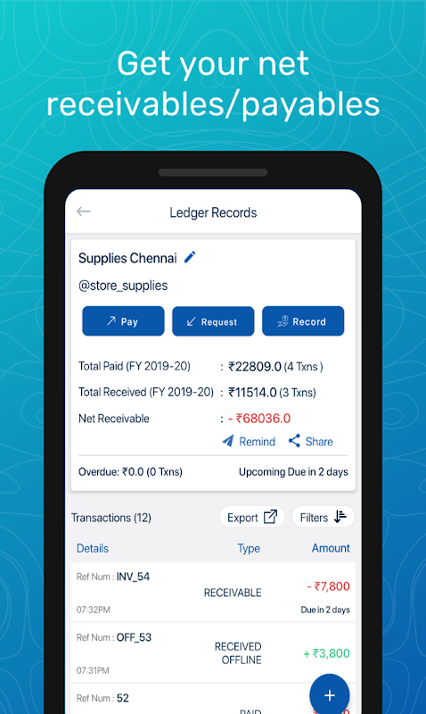 Hypto Business: Instant accounting & banking app Screenshot1