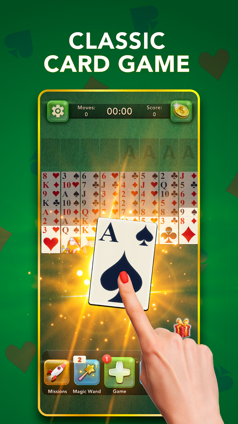 FreeCell (Classic Card Game) Screenshot3